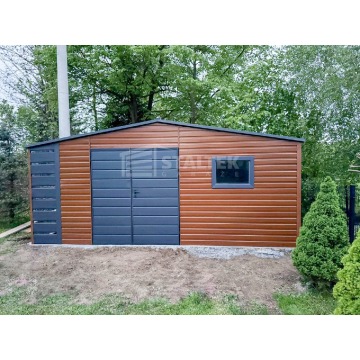 Schowek Domek Ogrodowy 5,5x3m + wiata 0,5m  Brama... - Altany, domki, namioty - Chodzież - zdjęcie 4