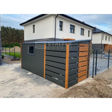Schowek - Domek Ogrodowy 3x2m + wiata 2m  2x Drzwi... - Altany, domki, namioty - Nowy Tomyśl - zdjęcie 2