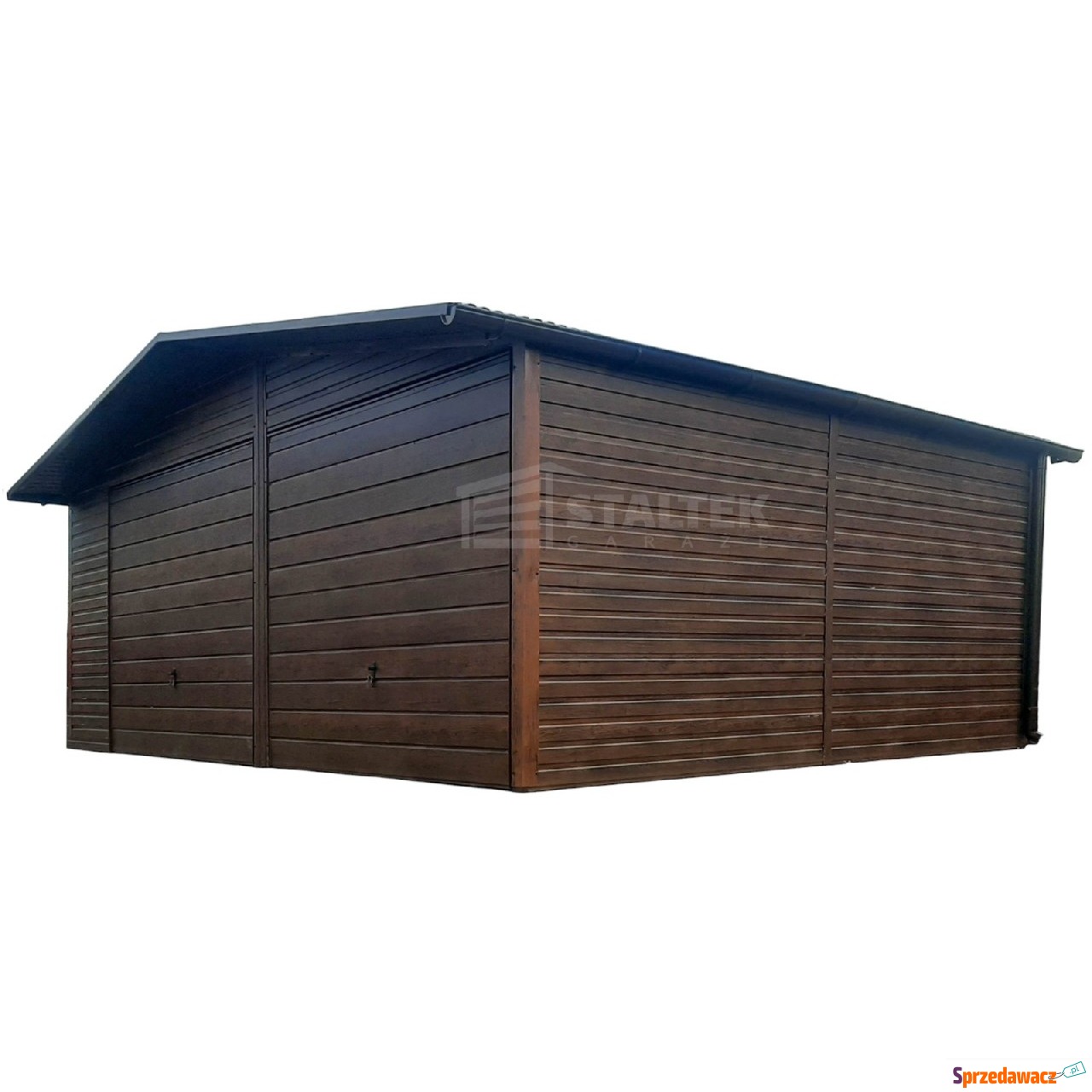 Garaż blaszany 7x6m - 2x Brama...