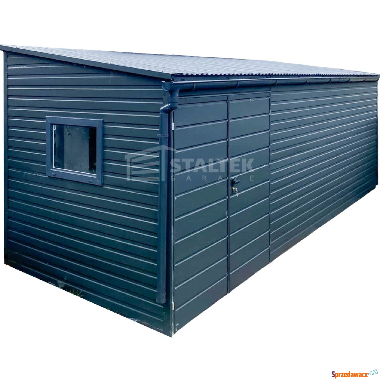 Schowek Domek ogrodowy 5x2,5m Brama...
