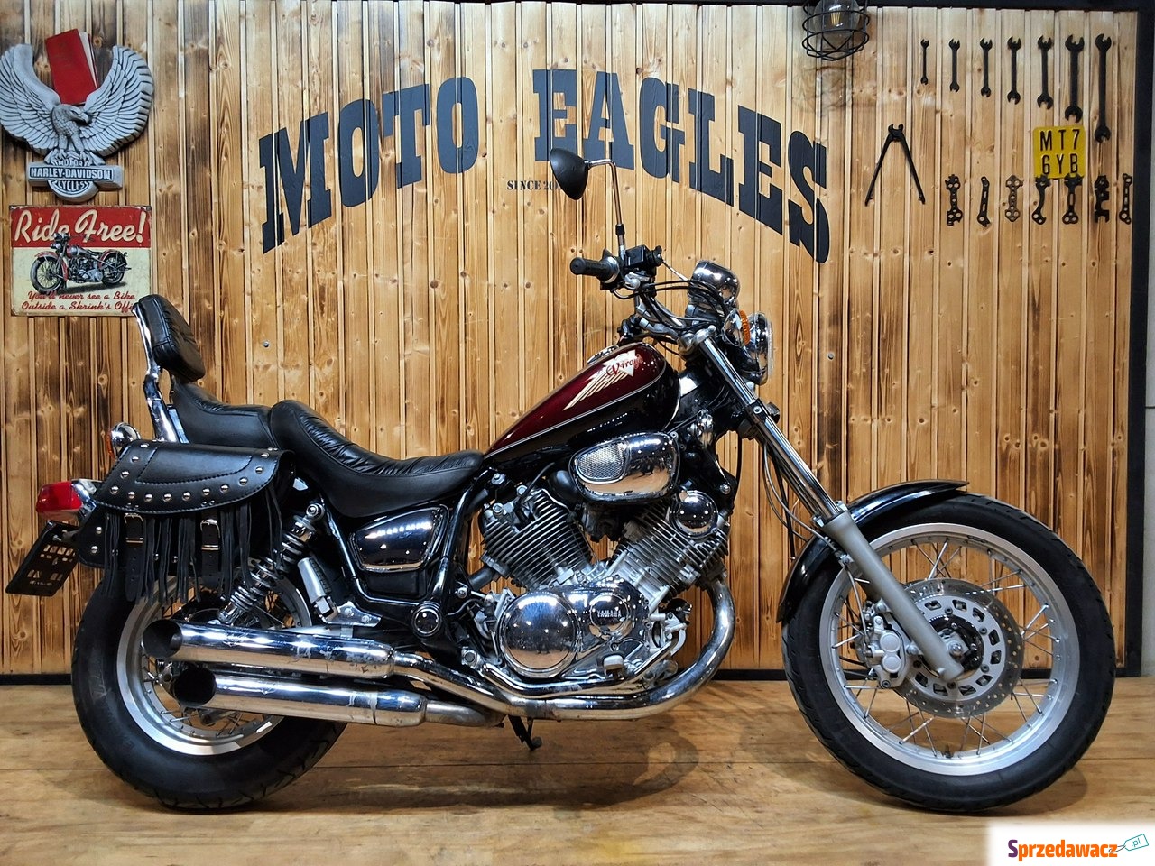 Bardzo zadbana yamaha virago 750...