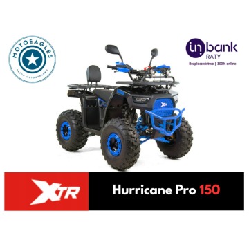 Quad XTR Hurricane Pro 150 Transport Raty Fvat Półautomat Koła 8 Cali