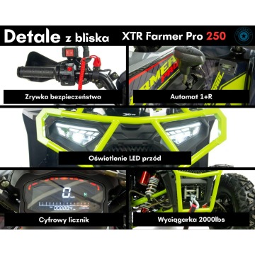 Quad XTR Farmer 250 Pro Transport Raty Fvat Led... - Quady - Bicz - zdjęcie 10