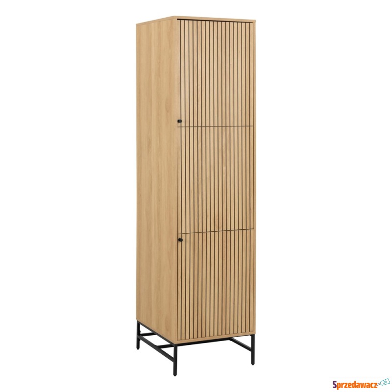 SELSEY Szafa Pously 200 cm z dwoma półkami i... - Szafy - Chrzanów