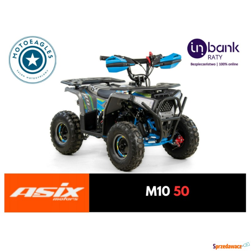 Quad ASIX M10 50 Transport Raty Fvat Licznik... - Quady - Bicz