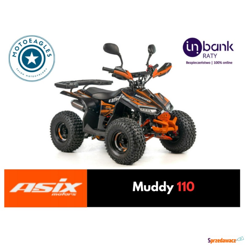 Quad ASIX Muddy 110 Transport Raty Fvat Licznik... - Quady - Bicz