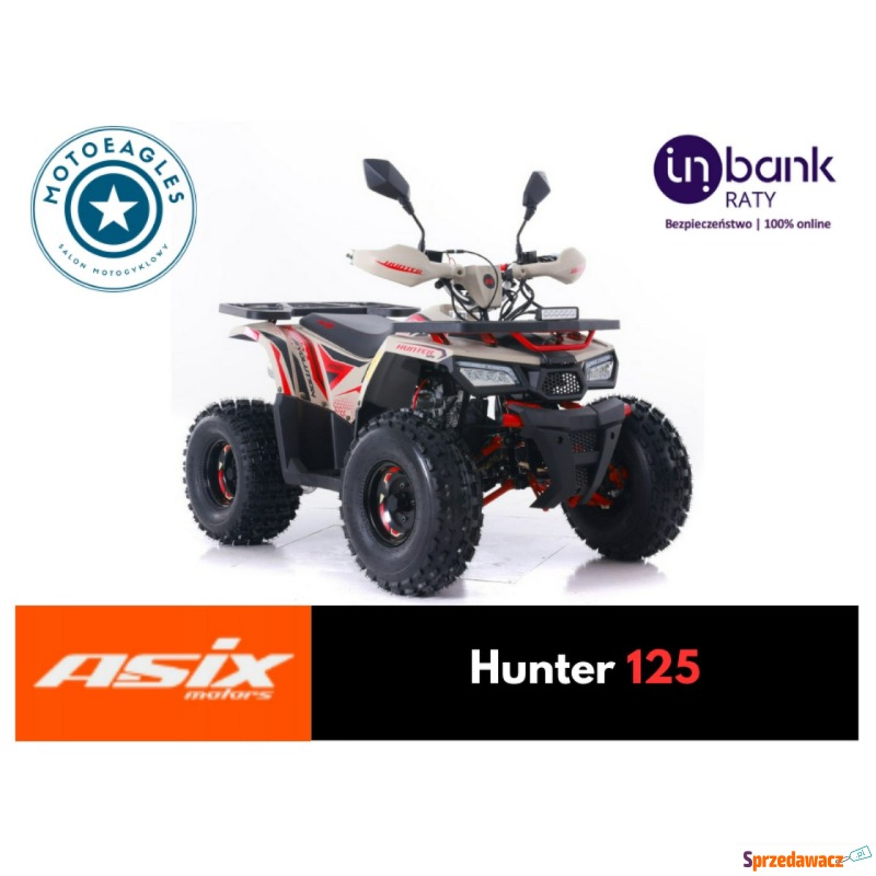 Quad ASIX Hunter 125 Transport Raty Fvat Automat... - Quady - Bicz