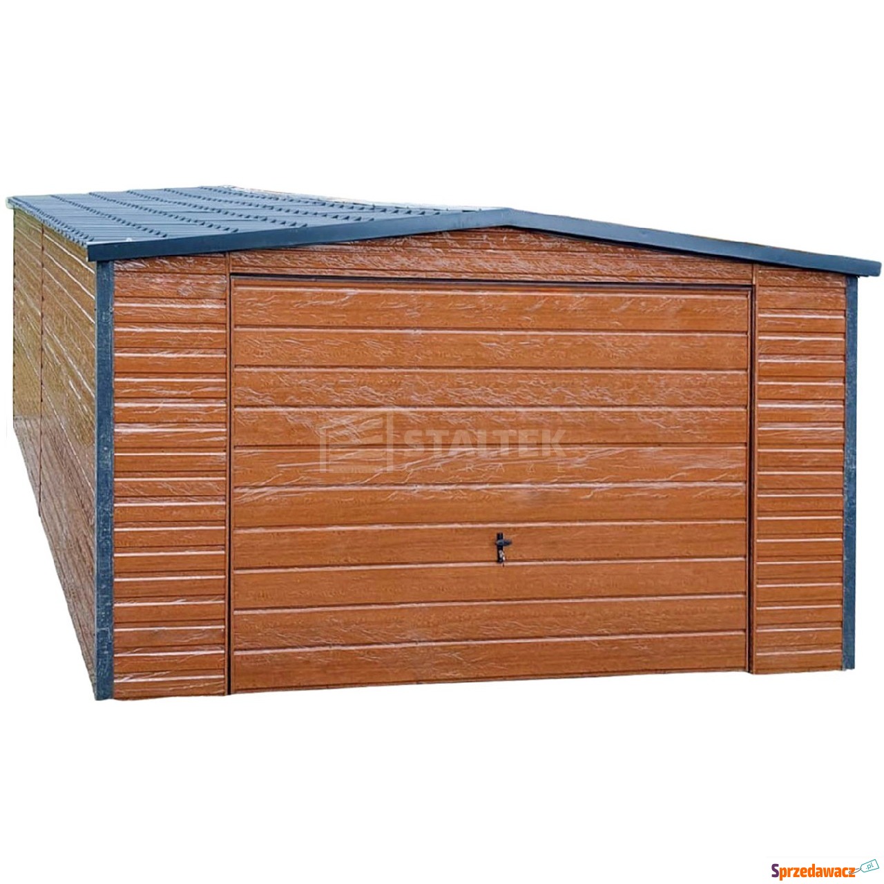 Garaż Blaszany 4X6 - Dwuspad B...