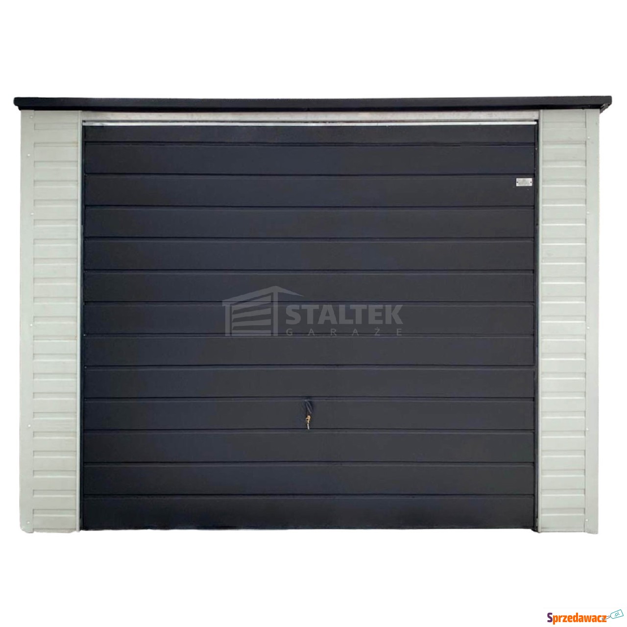 Garaż blaszany 3,5X5m -  brama...