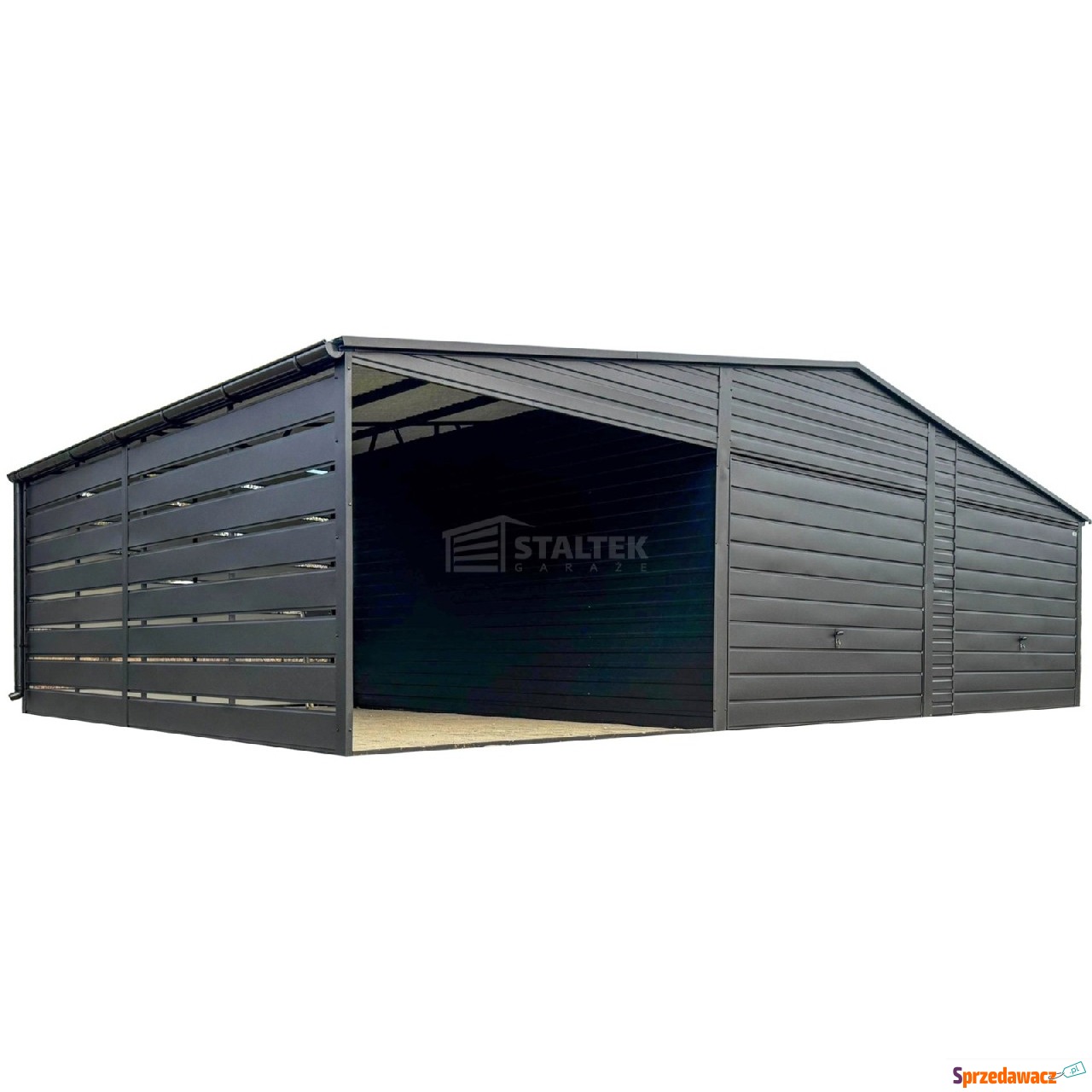 Garaż blaszany 6,5X5m wiata 3,5x5m...