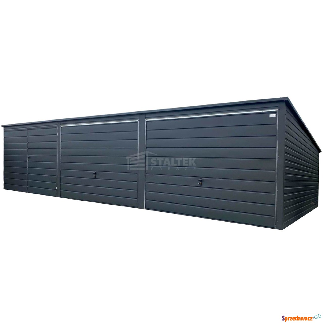 Garaż blaszany 9,4X5m 2xbrama...