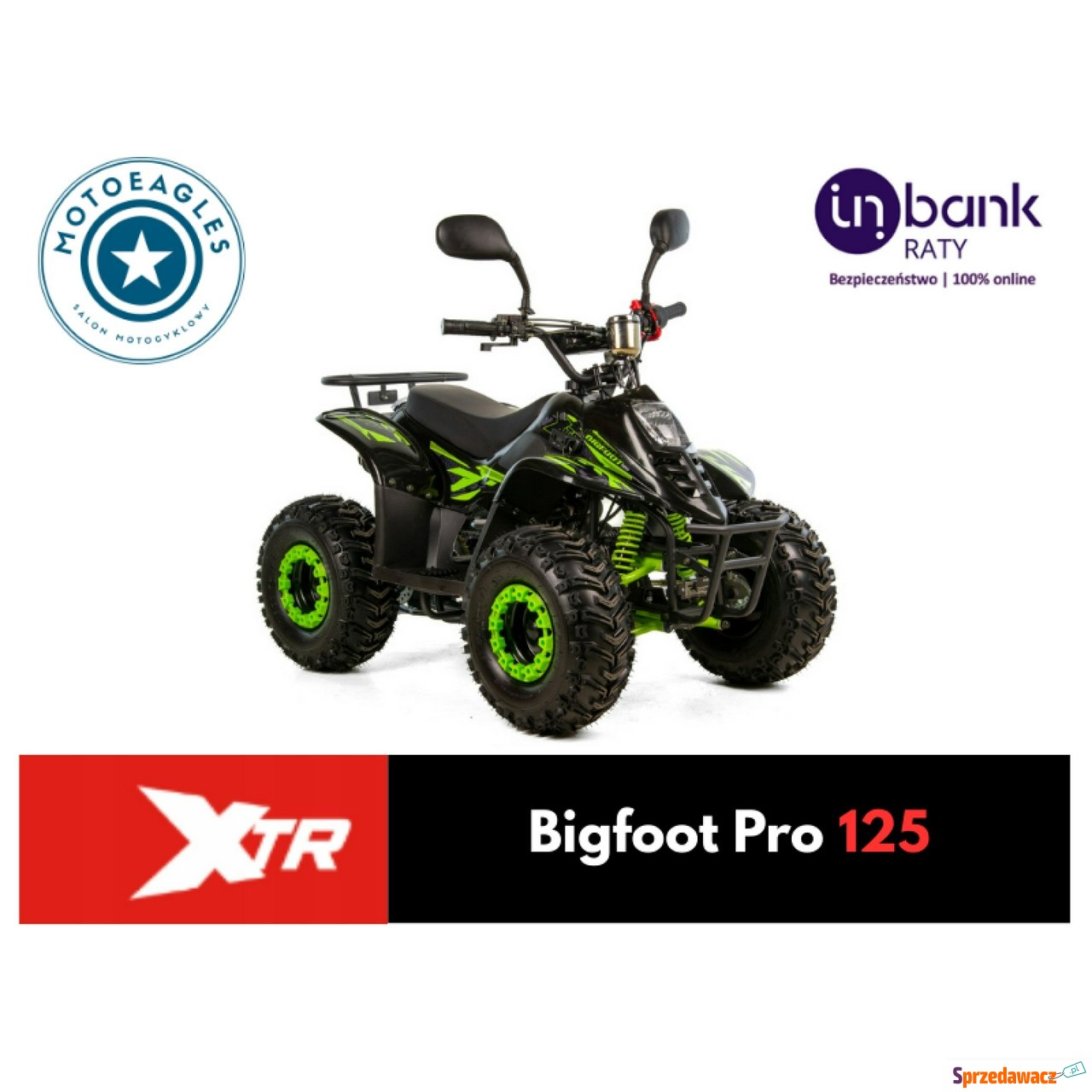 Quad XTR Bigfoot Pro 125 Transport...