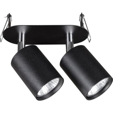 LAMPA WPUSZCZANA EYE FIT BLACK II 9398 Nowodvorski