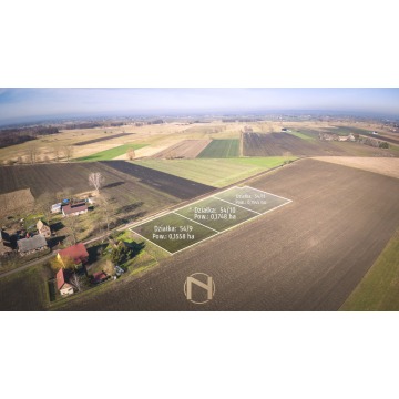 Działka budowlana Krzeszyce sprzedam, pow. 1545 m2  (15.5a) - zdjęcie 3