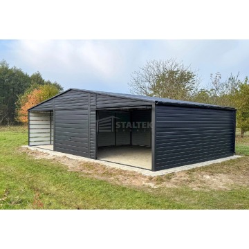 Garaż blaszany 6,5X5m wiata 3,5x5m 2X brama a... - Garaże i wiaty - Opole - zdjęcie 4