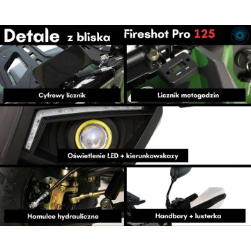 Quad XTR Fireshot Pro 125 Transport Raty Fvat... - Quady - Bicz - zdjęcie 12