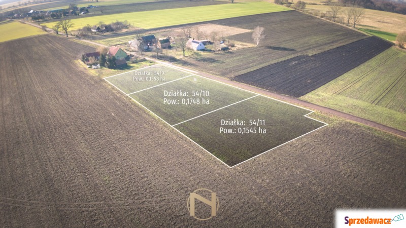 Działka budowlana Krzeszyce sprzedam, pow. 1545 m2  (15.5a)