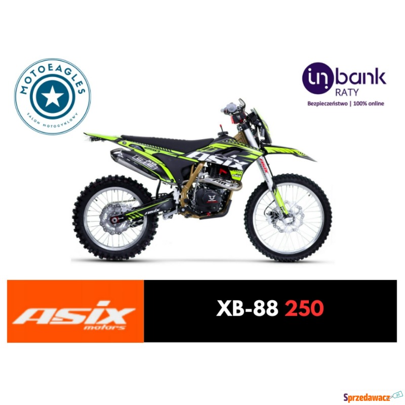 Cross Asix XB-88 250 Transport Raty Fvat Rozr... - Motocykle crossowe - Bicz