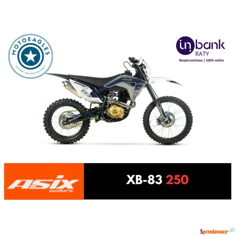 Cross Asix XB-83 250 Transport Raty Fvat Manual... - Motocykle crossowe - Bicz