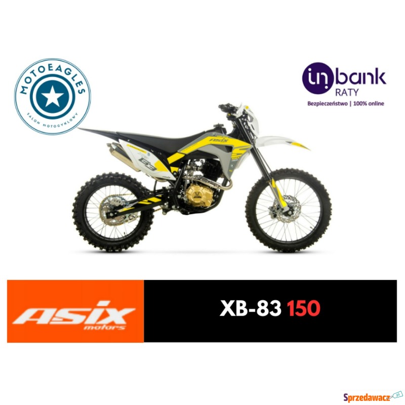 Cross Asix XB-83 150 Transport Raty Fvat Manual... - Motocykle crossowe - Bicz