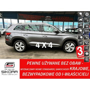 Škoda Kodiaq - 4x4 2,0 TSI SKÓRA+Led MATRIX+ACC GWARANCJA 1wł Krajowy Bezwypadk FV23%