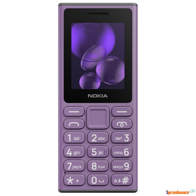 HMD Nokia 105 (TA-1684) Dual Sim Fioletowy - Smartfony - Żory