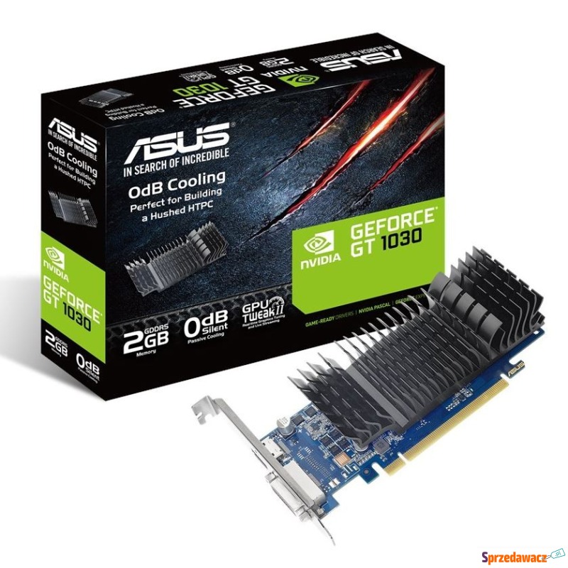 ASUS GeForce GT 1030 SL-2G-BRK - Karty graficzne - Gorzów Wielkopolski