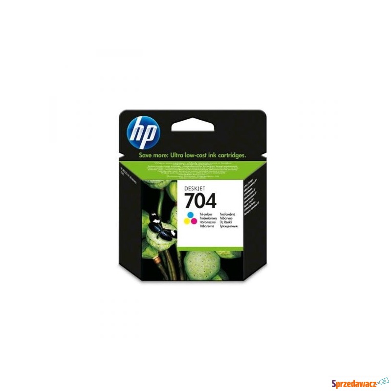 Oryginalny tusz HP 704 kolor (CN693AE)