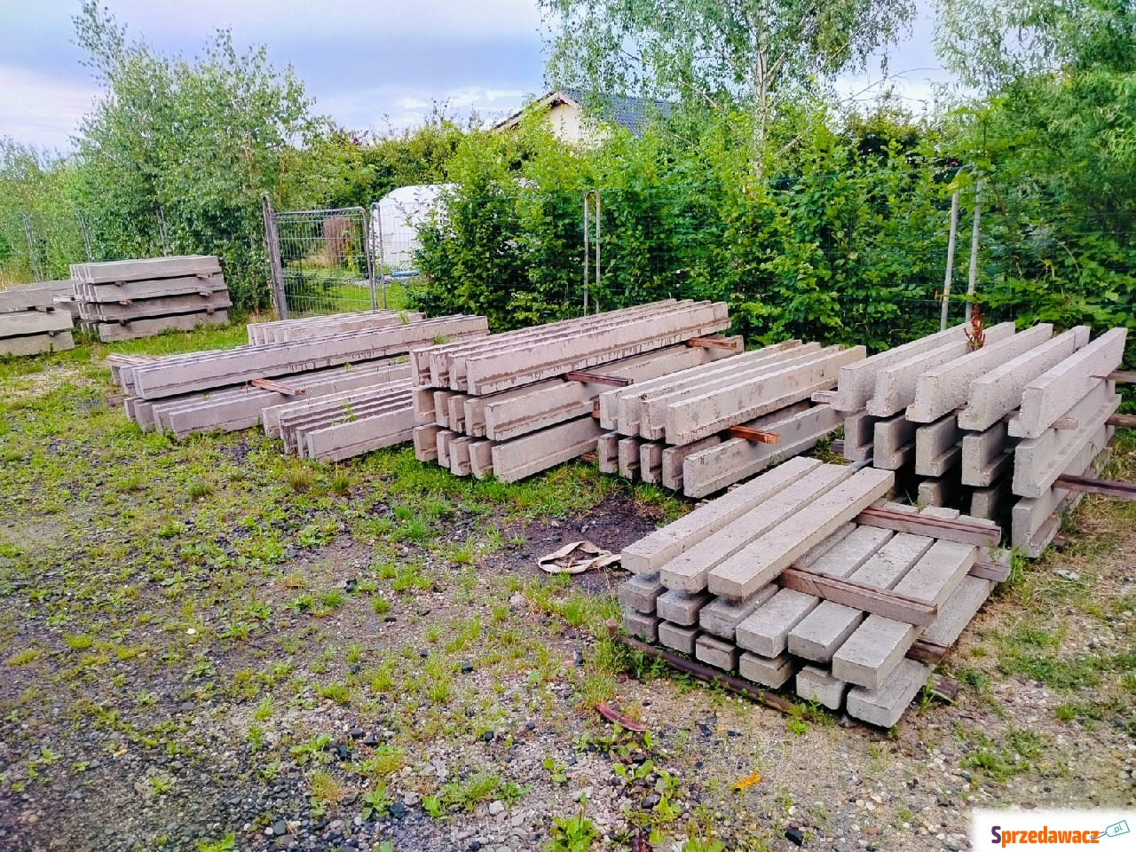 Nadproża betonowe zbrojone