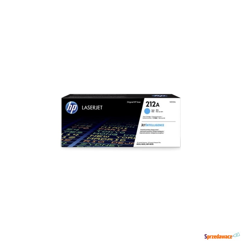 Toner Oryginalny HP 212A (W2121A) (Błękitny) -... - Tusze, tonery - Dąbrowa Górnicza