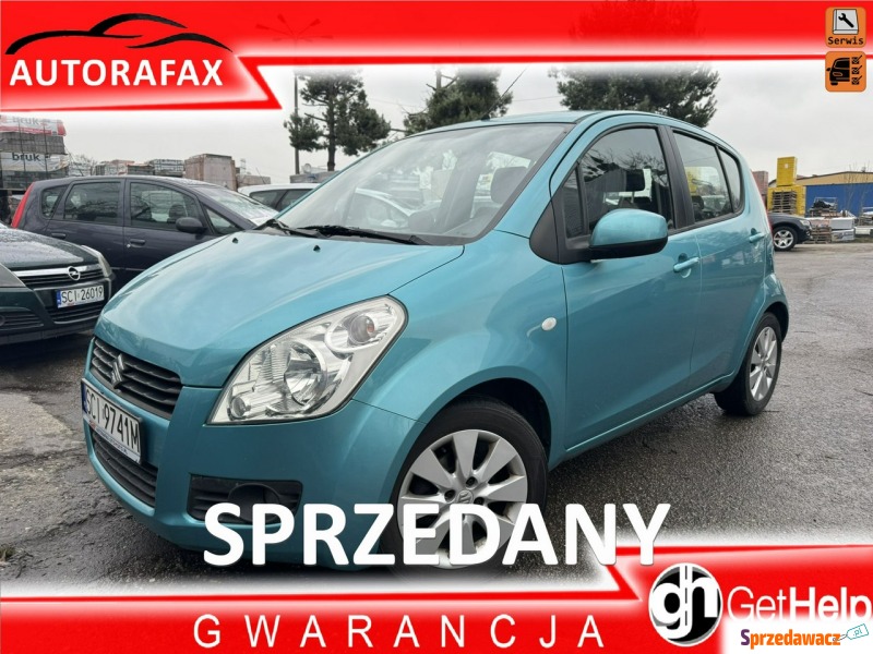 Suzuki Splash  Hatchback 2010,  1.2 benzyna - Na sprzedaż za 16 000 zł - Cieszyn