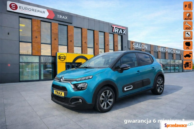 Citroen C3  Hatchback 2021,  1.2 benzyna - Na sprzedaż za 48 900 zł - Łódź
