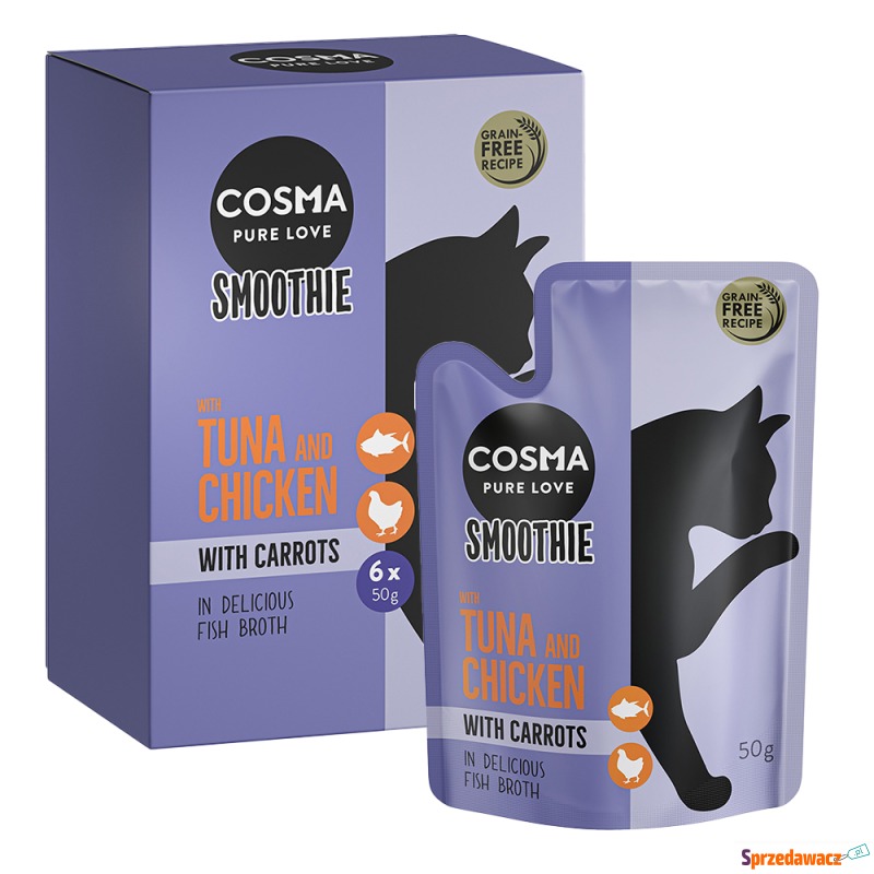 Cosma Smoothie, 6 x 50 g - Tuńczyk...