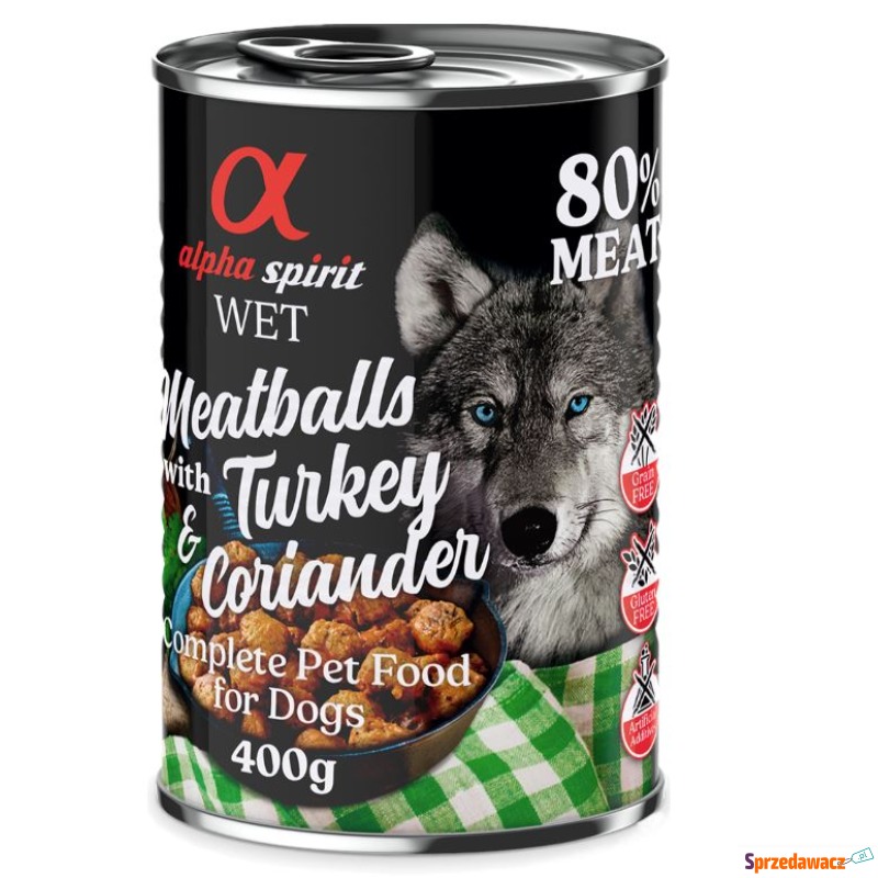 alpha spirit Dog Meatballs, 6 x...