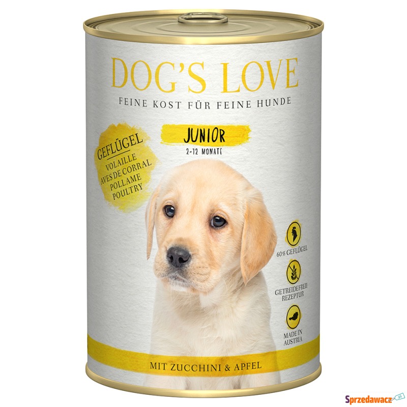 Dog´s Love Junior, drób - 24 x...