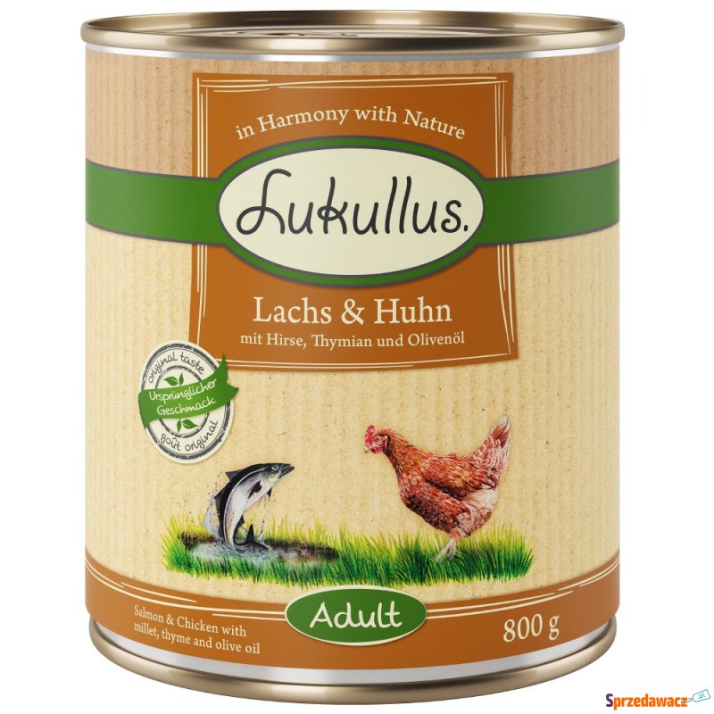 Lukullus Naturkost Adult, 6 x 800...