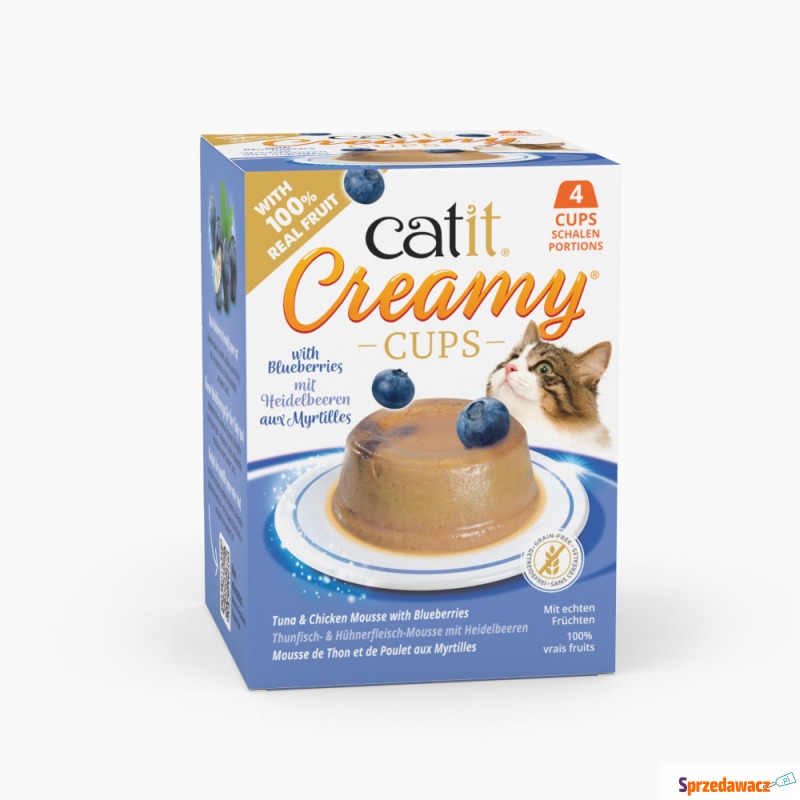 Catit Creamy Cups, 4 x 25 g -...