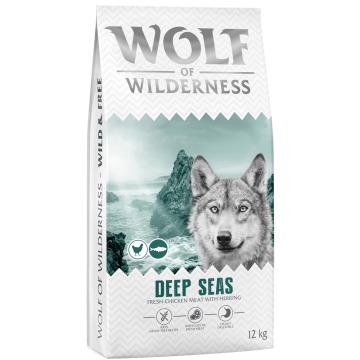 Wolf of Wilderness Adult „Deep Seas”, śledź - 2 x 12 kg: nowa receptura