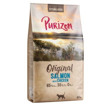 Purizon Sterilised Adult łosoś z kurczakiem - bez zbóż - NOWOŚĆ: 6.5 kg