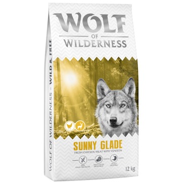 Wolf of Wilderness Adult „Sunny Glade”, jeleń - 2 x 12 kg: nowa receptura