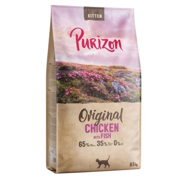 Purizon Original Kitten, kurczak z rybą – bez zbóż - NOWOŚĆ: 6,5 kg