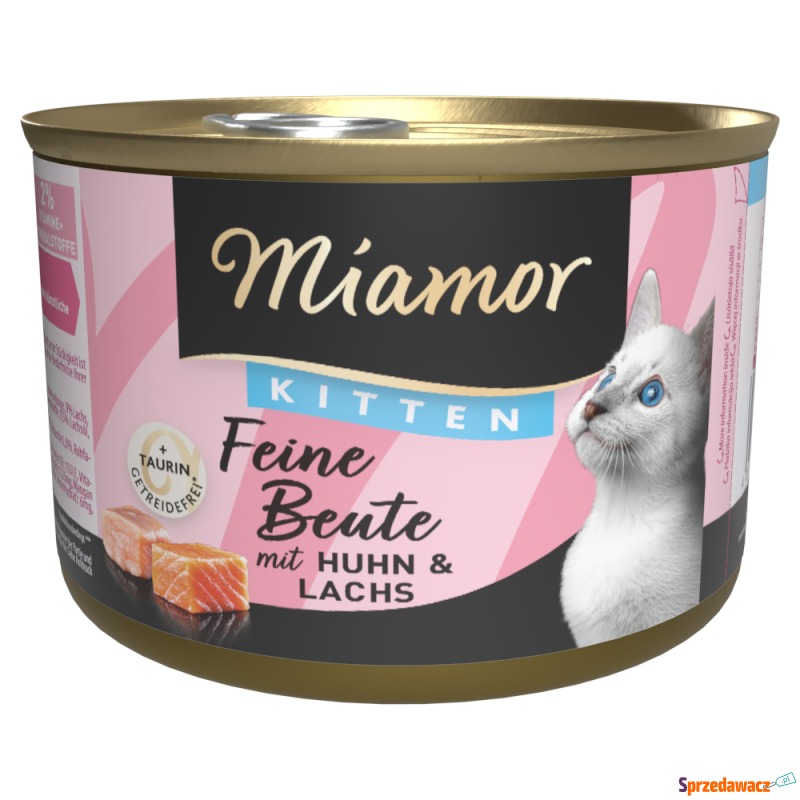 Miamor Feine Beute, 12 x 185 g - Kitten, kurczak... - Karmy dla kotów - Toruń