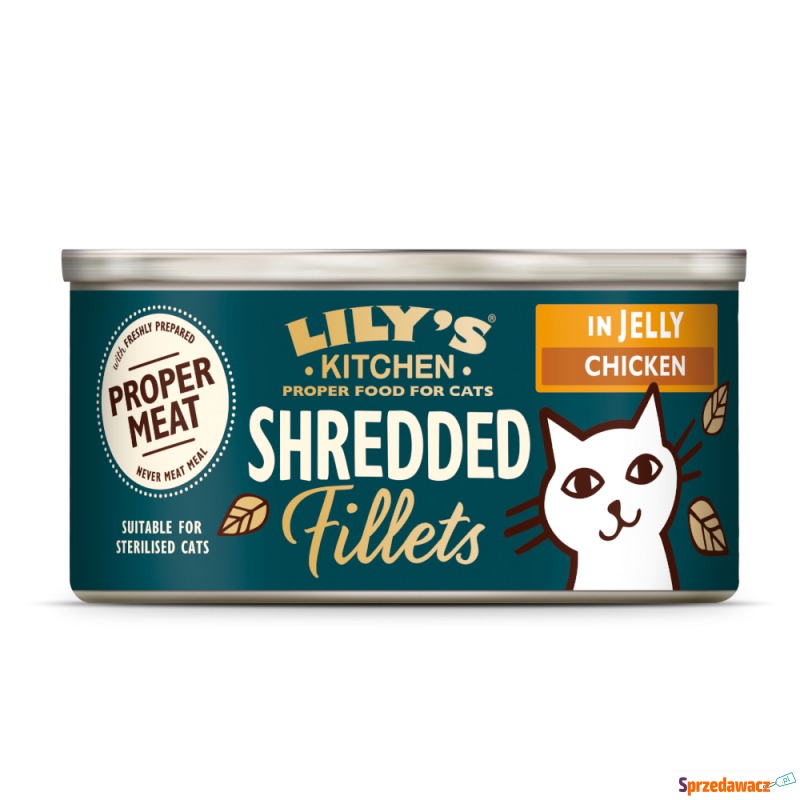 Lily's Kitchen Shredded Fillets dla kota, 24 x... - Karmy dla kotów - Radom
