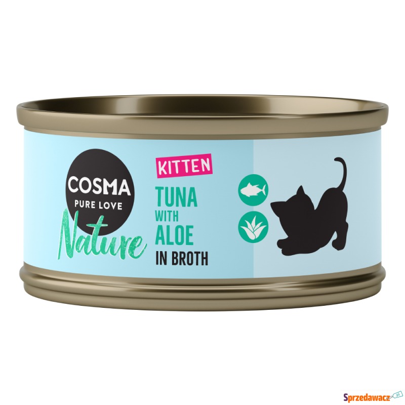 Pakiet Cosma Nature Kitten dla kociąt, 24 x 70... - Karmy dla kotów - Poznań