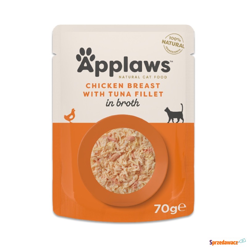 Megapakiet Applaws Cat Natural w bulionie, 48... - Karmy dla kotów - Gorzów Wielkopolski