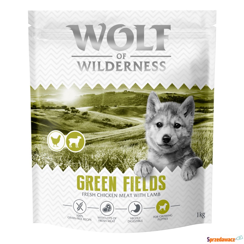 Wolf of Wilderness Junior "Green Fields" (bez... - Karmy dla psów - Gdańsk