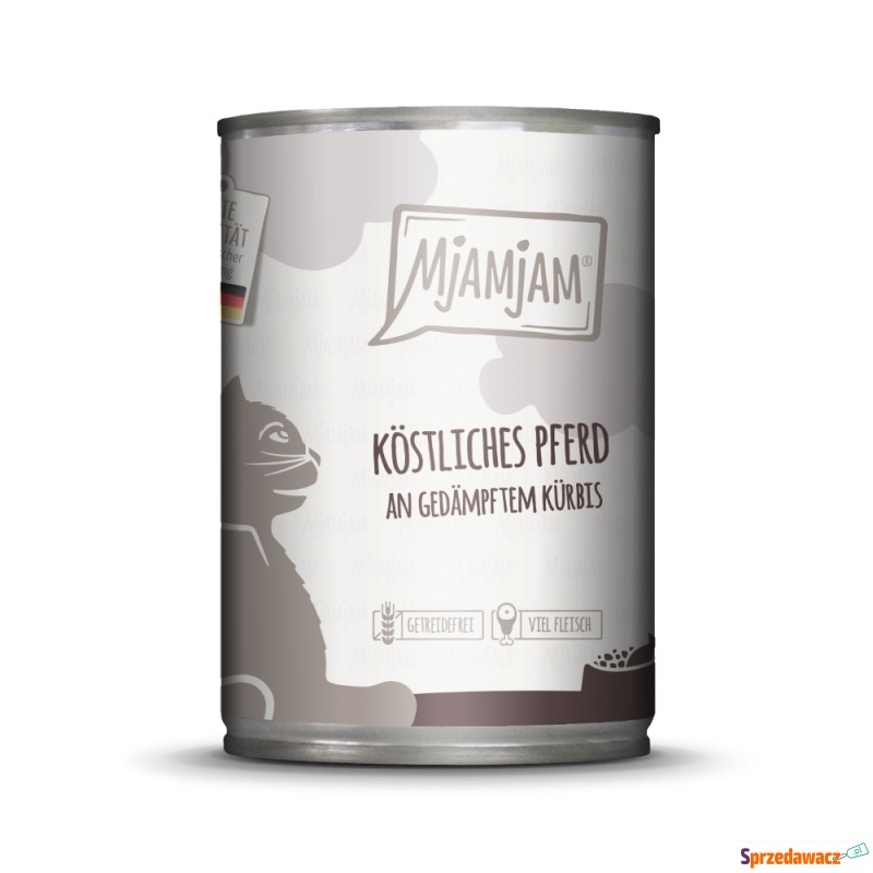 MjAMjAM, 6 x 400 g - Konina - Karmy dla kotów - Opole