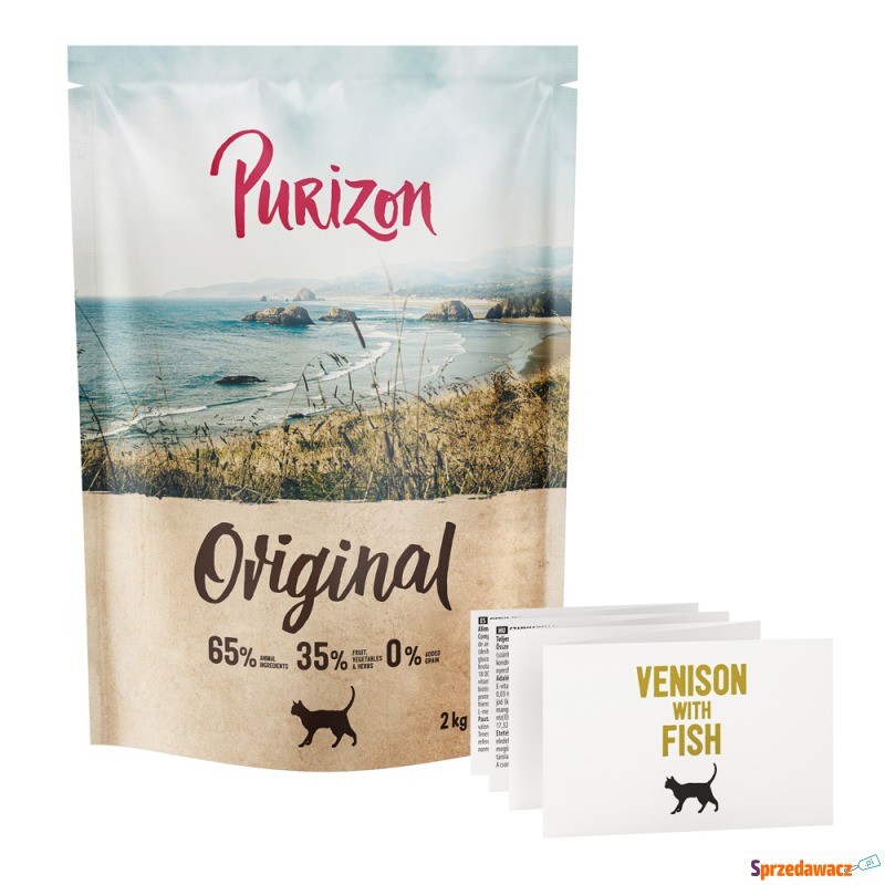 Purizon Original, jeleń z rybą – bez zbóż - N... - Karmy dla kotów - Katowice