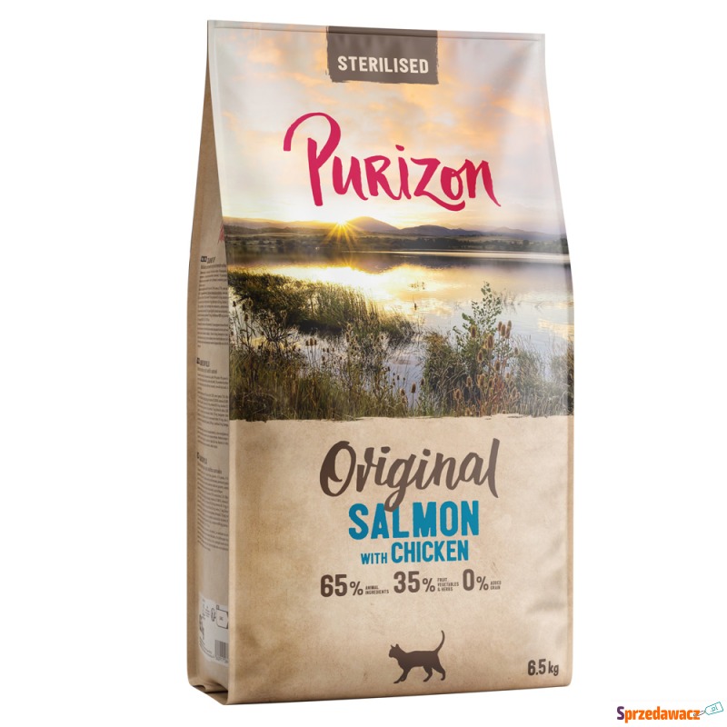 Purizon Sterilised Adult łosoś z kurczakiem -... - Karmy dla kotów - Kalisz