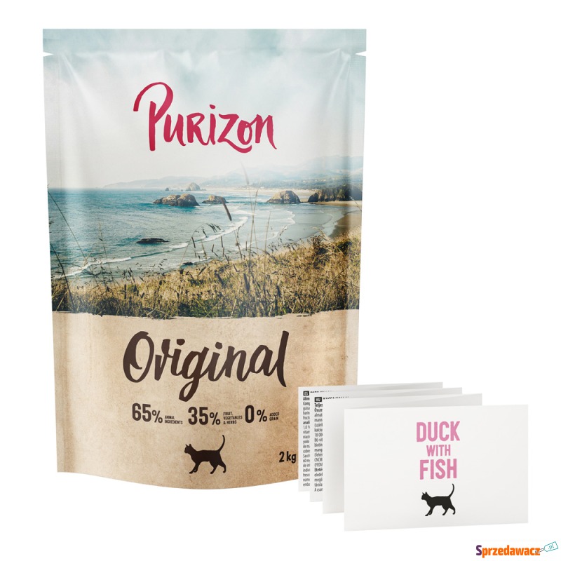 Purizon Original, kaczka z rybą – bez zbóż -... - Karmy dla kotów - Legnica